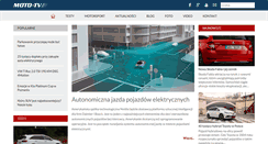 Desktop Screenshot of moto-tv.pl